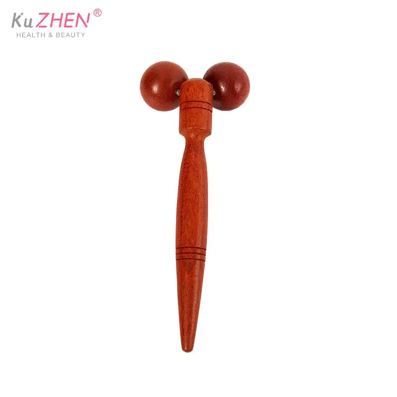 1pcs Mini Wooden Therapy Body Massage Tool Wood Roller Mini Hand Pushing For Full Body Muscle Pain Relief Acupoint Massager Tool