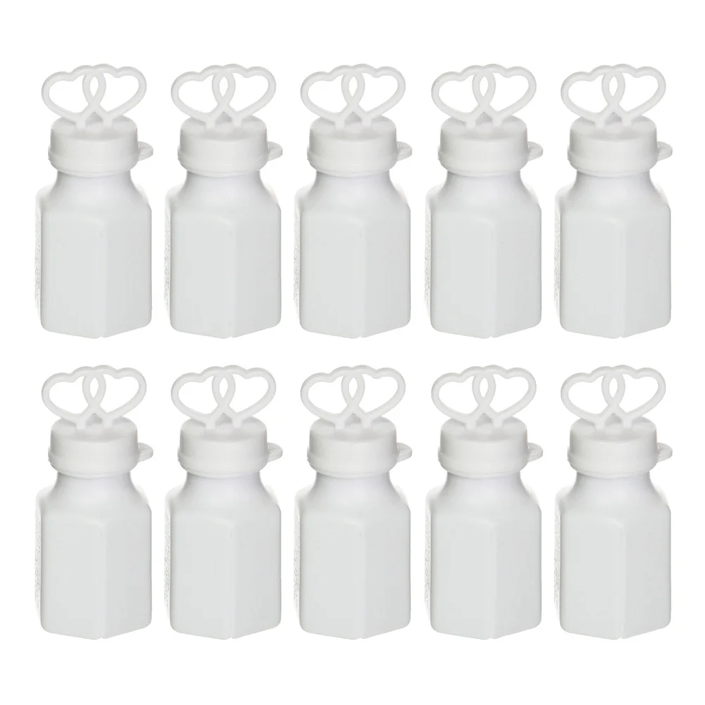 24 Pcs Double Heart Bubble Stick Premium Empty Bubbles Plastic Party Wedding Favors Celebration Kids Gift Decoration