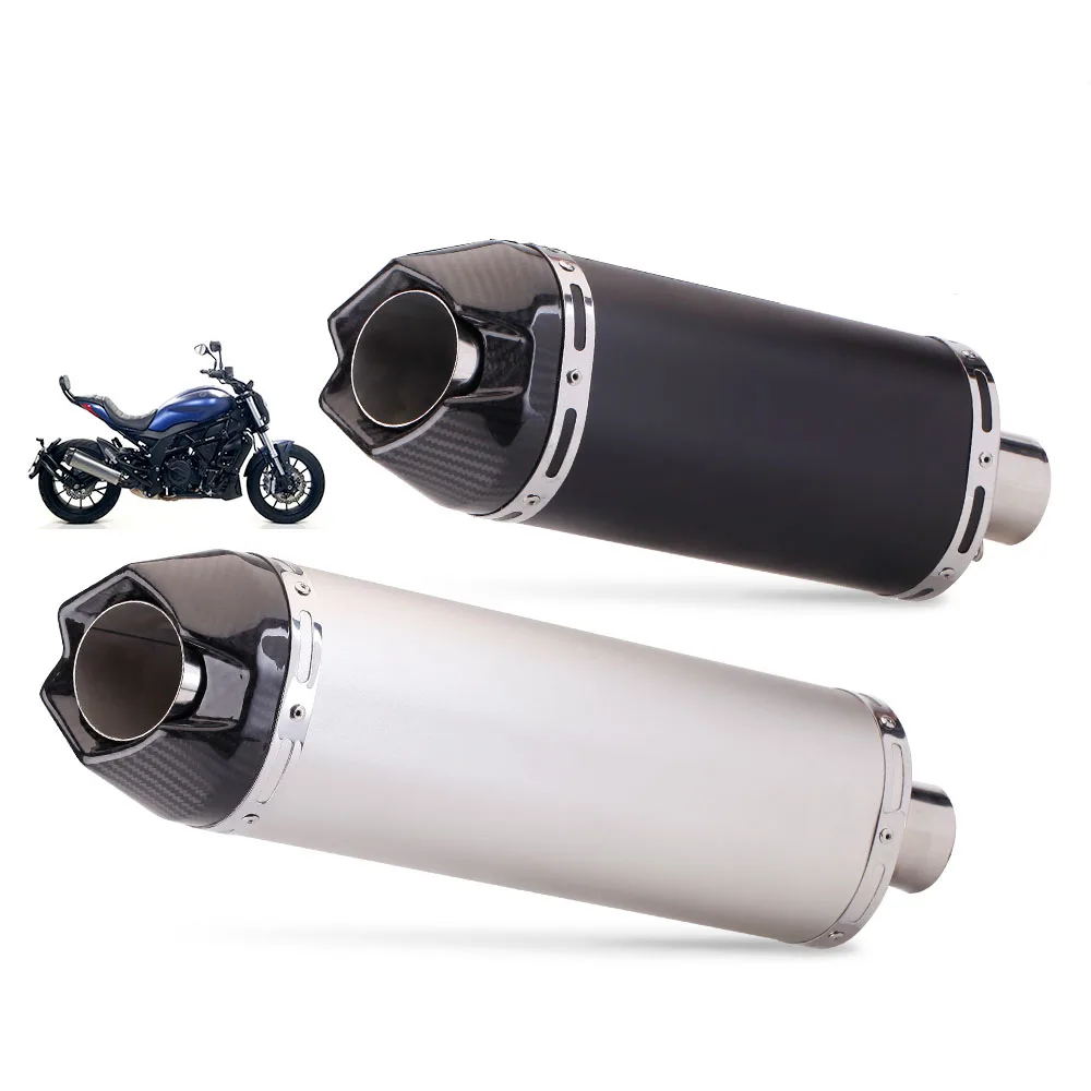 

Universal ARROW Motorcycle Exhaust Escape Modified Moto Carbon Fiber Muffler DB Killer Remova For DUKE 690 Z900 MT07 R15 TMAX560