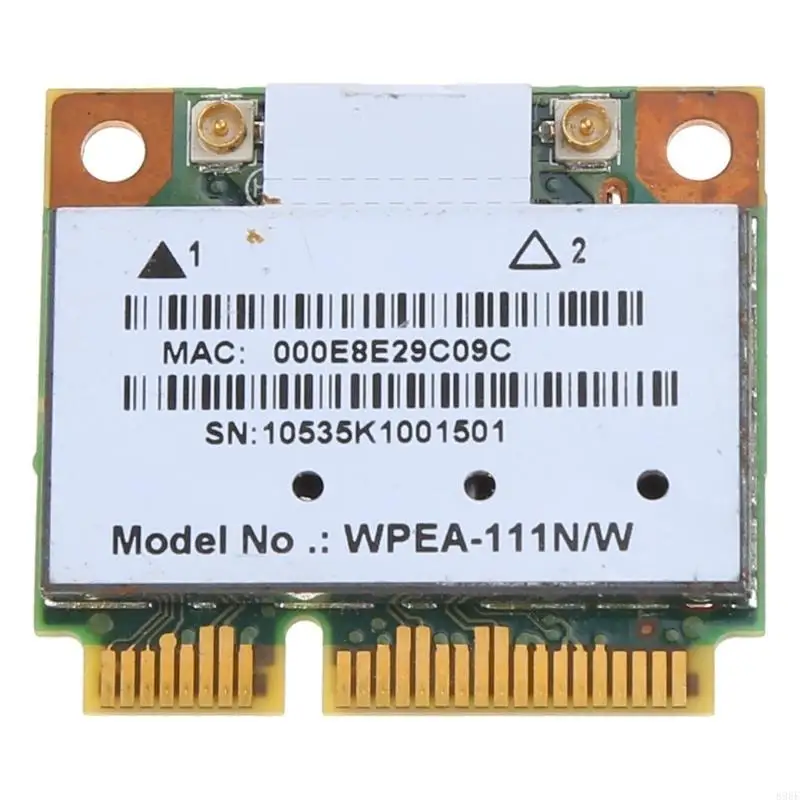 896f Atheros AR9280 Half Mini Pci-E Wifi WLAN Card untuk Linux Hackintosh