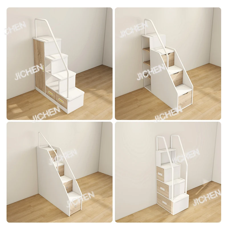 

Лестница, бытовая верхняя и нижняя кровать, шкаф-лестница, продается отдельно. Лестничный шкаф для хранения. Книжная полка. Шкаф с выдвижным ящиком. Индивидуальный wa.