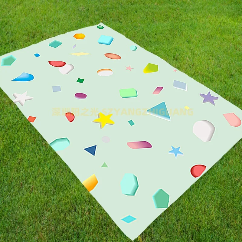 Tide Pad Lightweight Waterproof Oxford Cloth Picnic Mat Lawn Folding Beach Mat Outdoor Party Camping Supplies