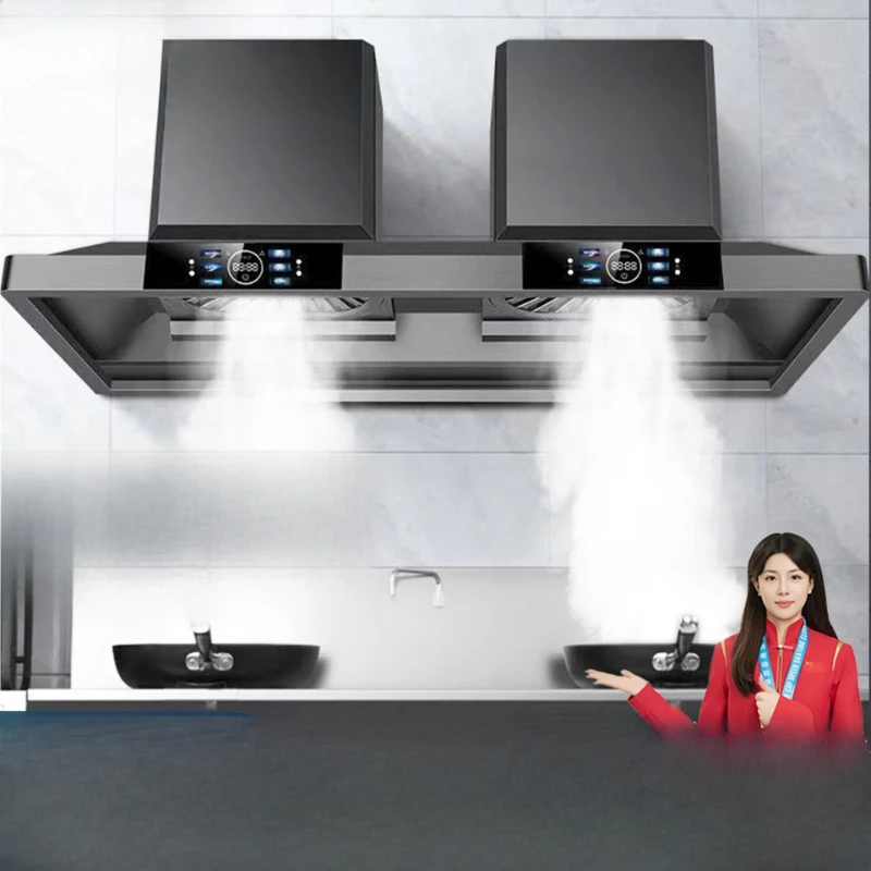 

Commercial range hoods for rural soil stoves High-power large-size hotel smoking machines for diesel stoves