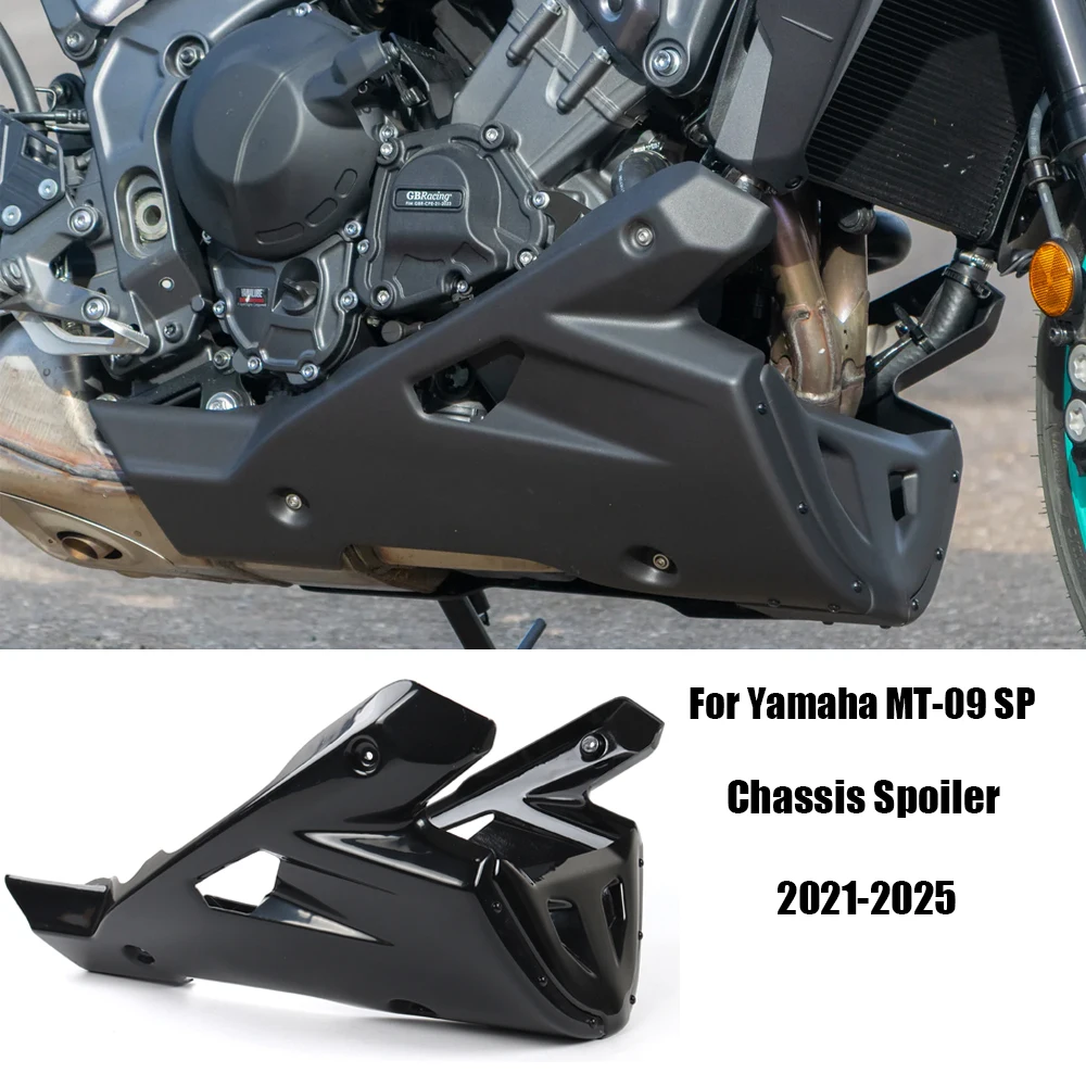 MT09 Motorcycle Belly Pan Engine Chassis Spoiler Fairing Guard Cover Protecto For Yamaha MT-09 SP Y-AMT MT09 2021-2025