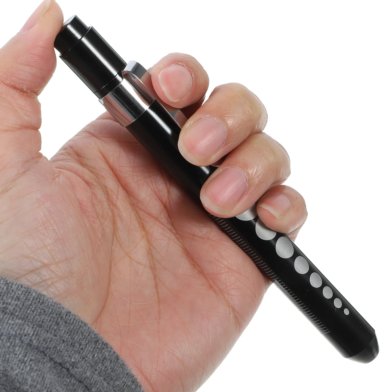 

Led Medical Pen Light Compact Pupillary Examination Flashlight For Doctors Nurses Ear Use Black White Light