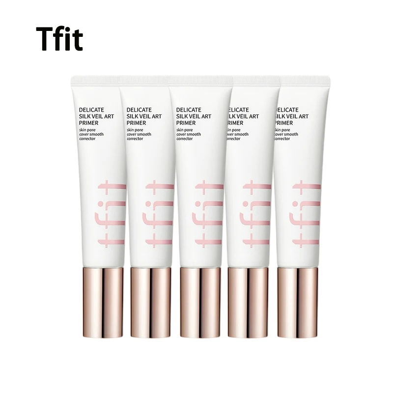 TFIT-Base de Maquillage Invisible pour le Visage, Ensemble Cosmétique Coréen, Correcteur Lisse, Correcteur, Pores Légers, Sans Huile, Couverture des Pores de la Peau, 1/50 Pièces