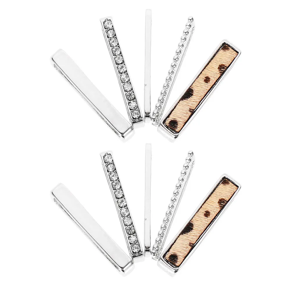 

2 set Decorative Charms Delicate Watchband Decor For Zinc Alloy Replaceable Watchband Accessory Portable Watch