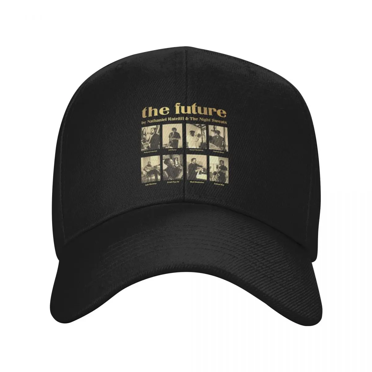 nathaniel rateliff live tour 2022 masmarat Baseball Cap Sunhat cute Fishing cap hard hat Men Caps Women's