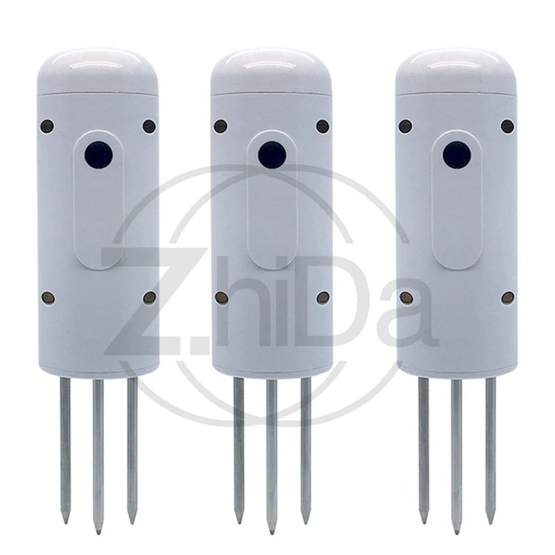 

3-Pack Tuya Zigbee Wireless Soil Moisture/Temp/Humidity Monitor - IP67 Waterproof Plant Detector for Smart Gardens