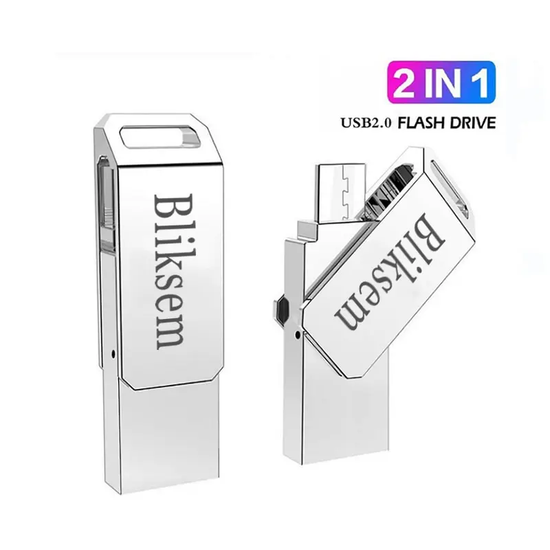 Bliksem OTG Pen Drive 32GB 64GB High Speed USB2.0 for PC Mobile Mini Pen Drive 32GB USB Flash Drive 64GB