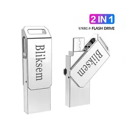 Bliksem OTG Pen Drive 32GB 64GB High Speed USB2.0 for PC Mobile Mini Pen Drive 32GB USB Flash Drive 64GB