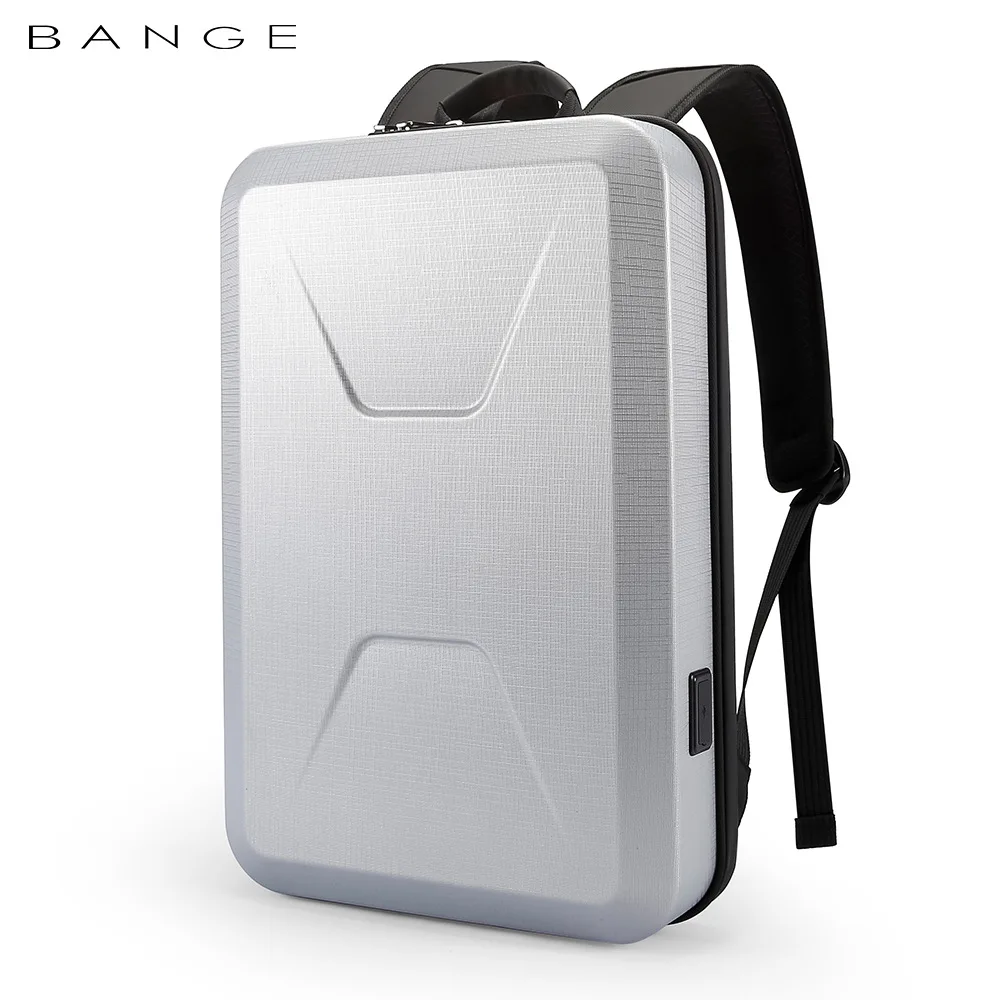 Imagem -03 - Bange pc Casca Dura Moda Mochila Masculina Anti-ladrão Mochilas de Negócios 15.6 Polegada Mochilas para Portátil à Prova Impermeável Água Masculino Bolsa de Viagem