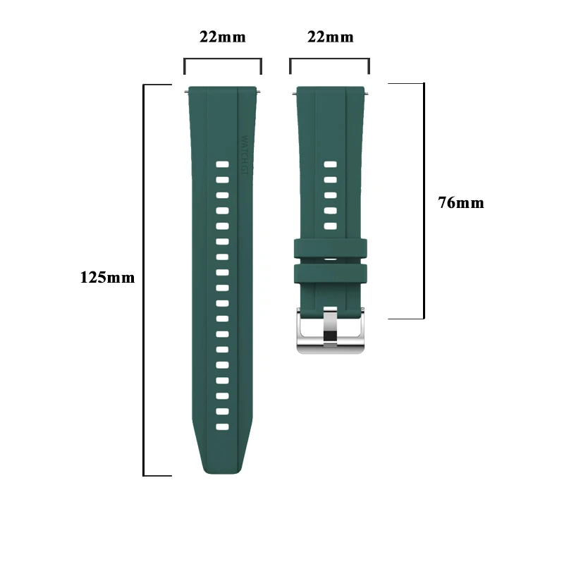 Compatible con Xiaomi Watch 2 Pro/S3 S4 22 mm Pulsera deportiva de silicona ajustable para XIaomi Watch 2 Pro 22 mm Correa universal