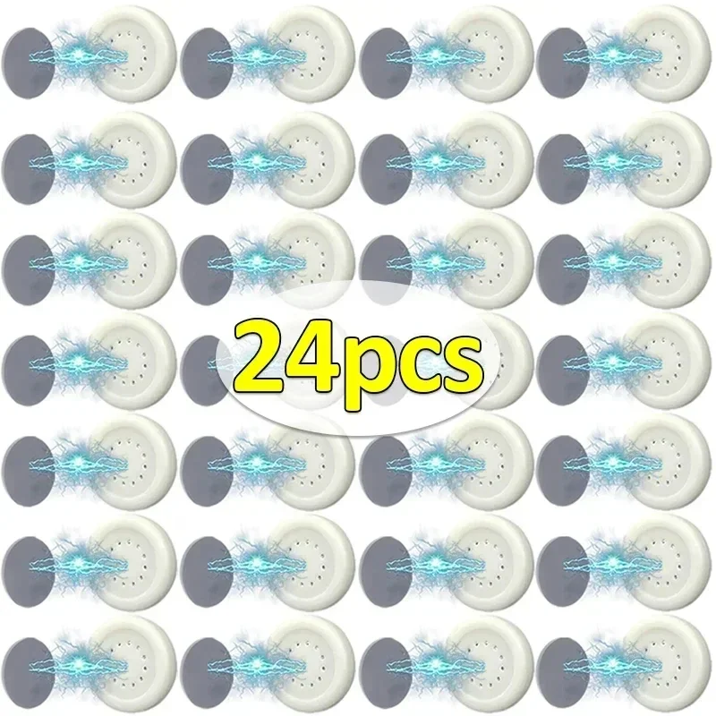 12/24PCS Magnetic Wall-mounted Keychain Magnet Household Storage Device Hooks Remote Control Hook Home Organization Garden