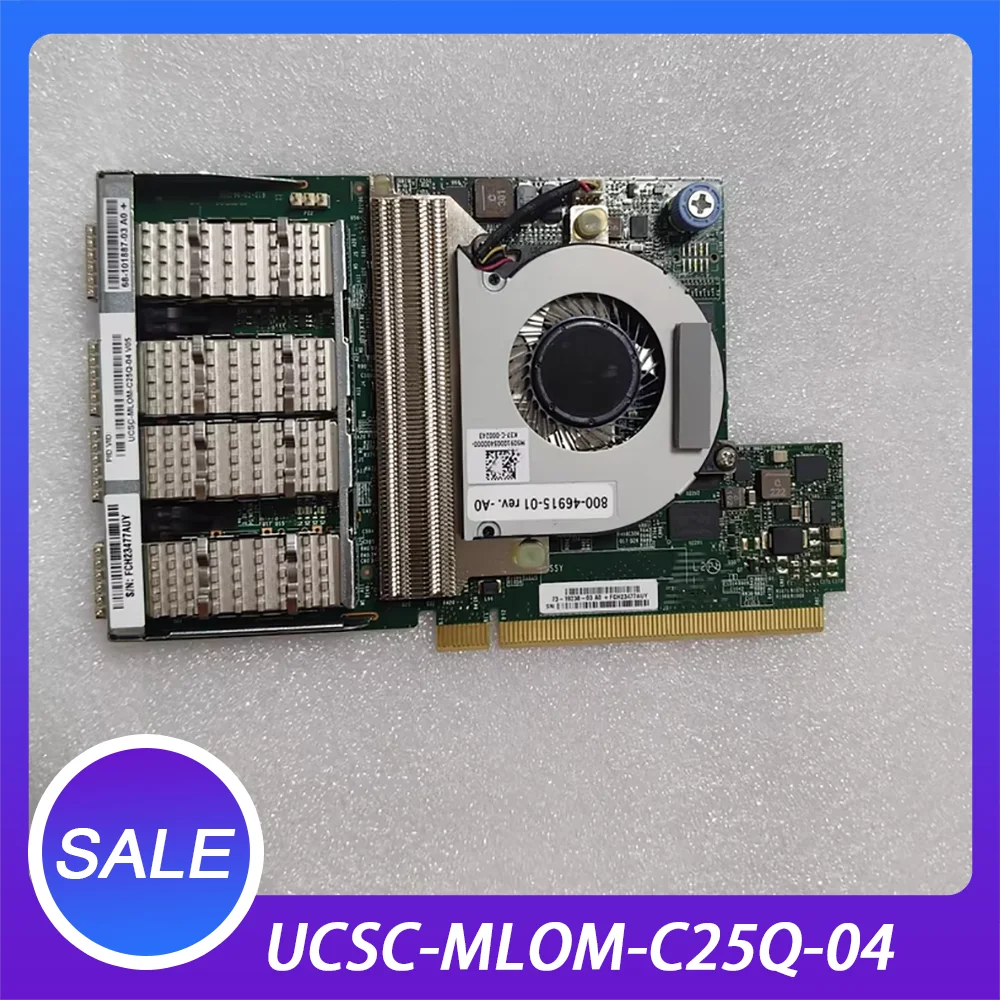 UCSC-MLOM-C25Q-04 Ucs Vic 1457 Four-Port 10/25G SFP28 Cna Mlom