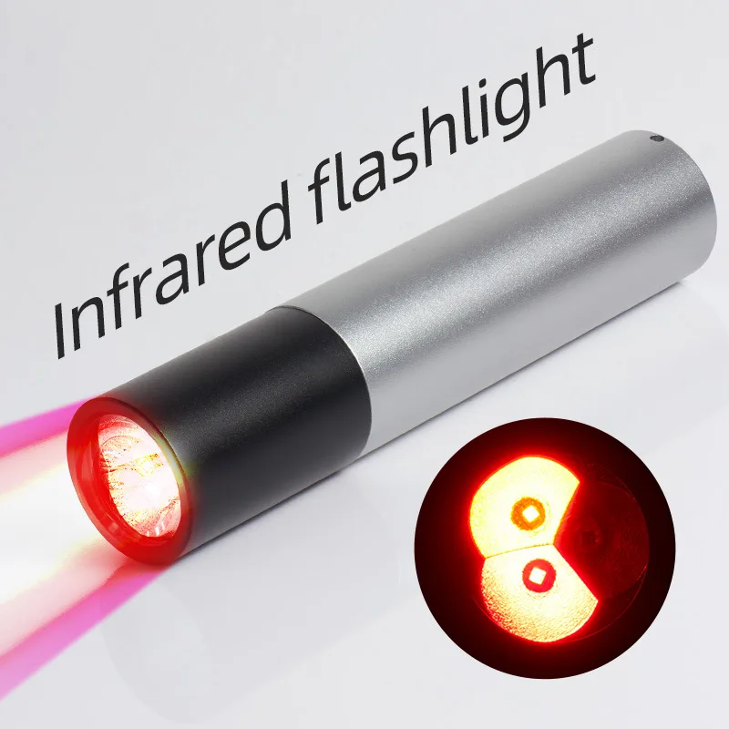 LED Red Light Flashlight 850nm Infrared Blood Vessel Light Near Infrared Light Therapy Devices Physical Therapy Equipment