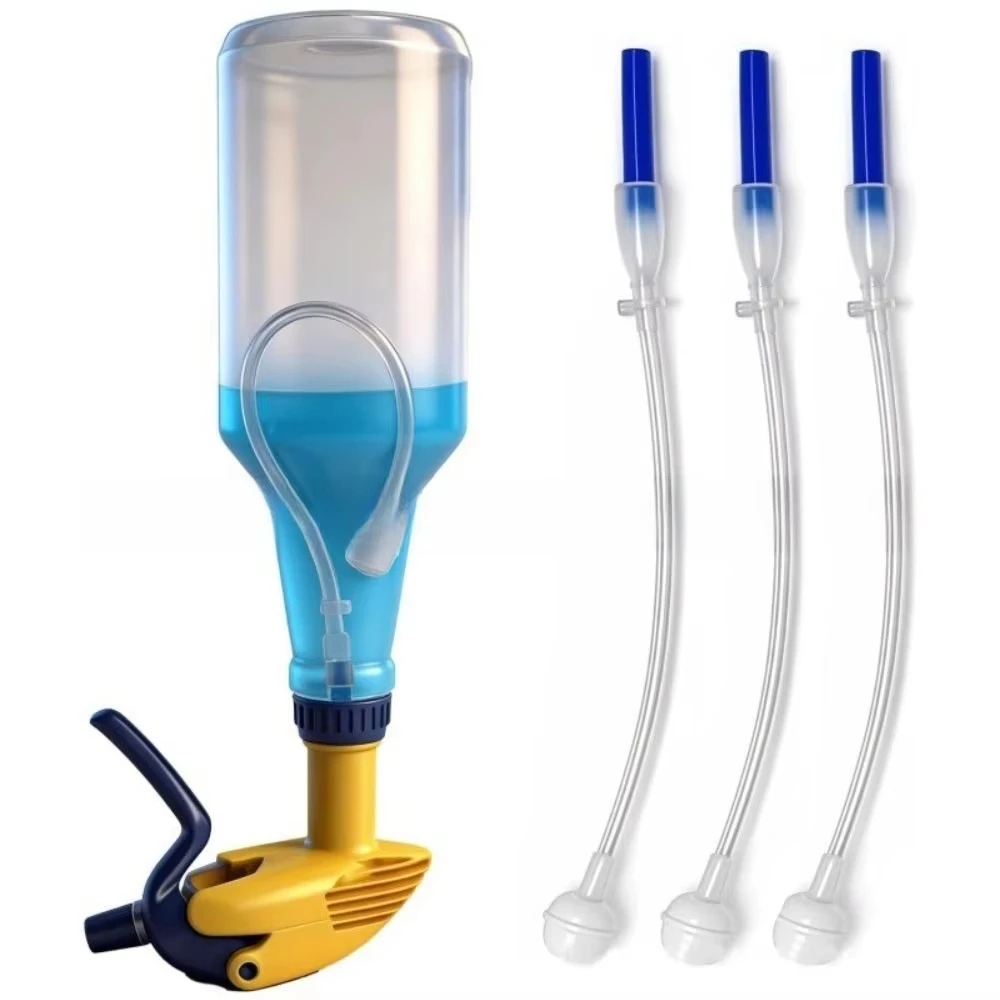 3pcs Universal PET Spray Bottle Adapter Fit 360° with Weighted Ball Spray Bottle Hose Reusable Water Sprayer Adapter