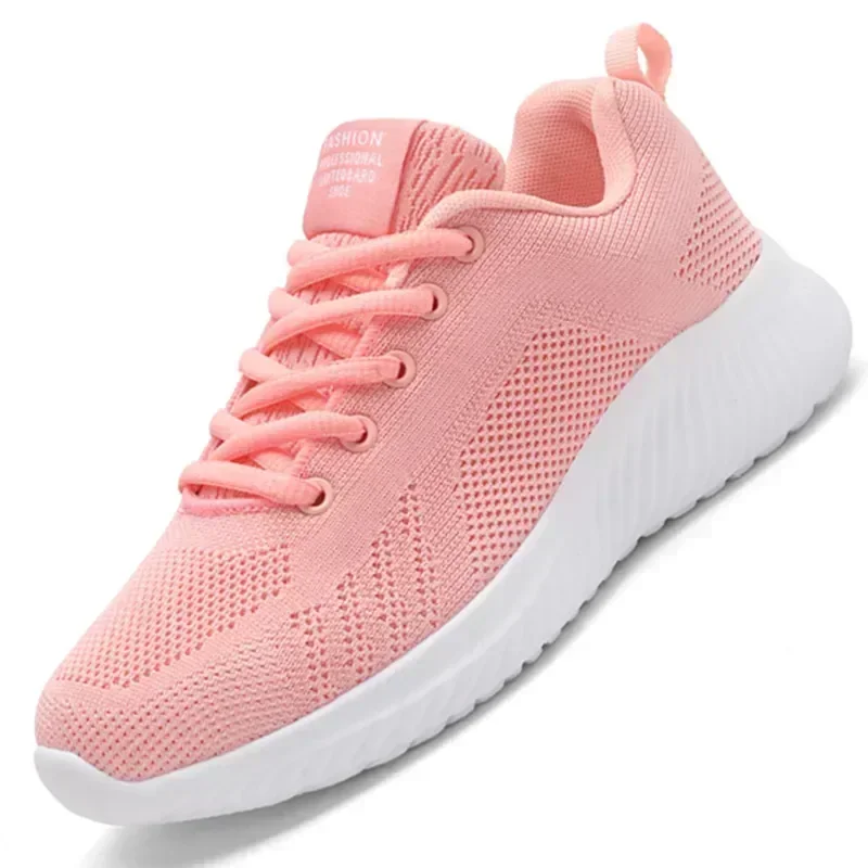 

Женские кроссовки, новинка 2025, модные дышащие кроссовки, удобные кроссовки, женская обувь из сетчатой ткани на шнуровке, женская обувь