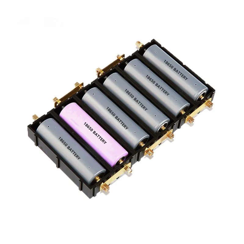 Splicable Battery Slot /21700/18650 Battery Case/Solder-Free Lithium Battery Box Holder Electronic High-Current Copper Pillar