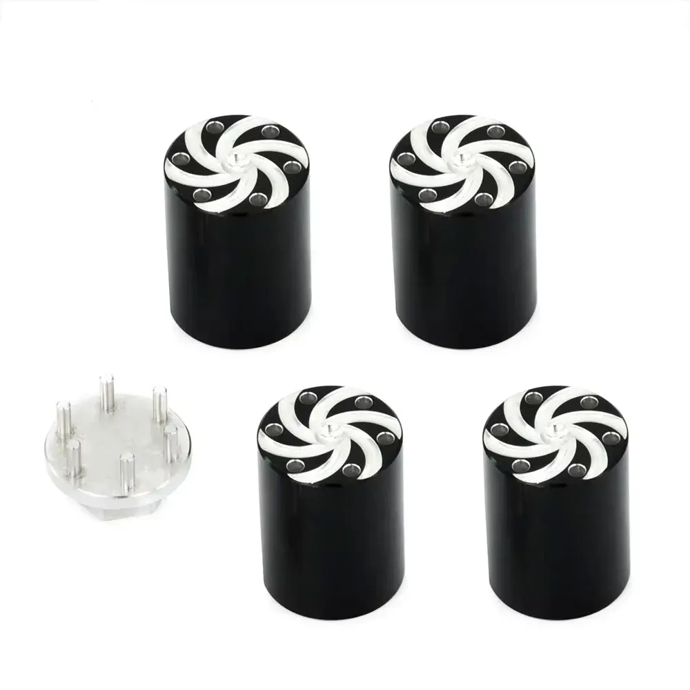 Écrou de roue en aluminium pour SCX6 AXI05000 Jeep Wrangler AXI05001 Trail Honcho 1/6 RC voiture Dia 15mm, hauteur 20mm