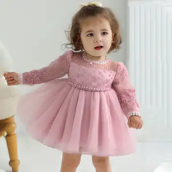 10 best sales Vestido branco para chá de bebê - №7