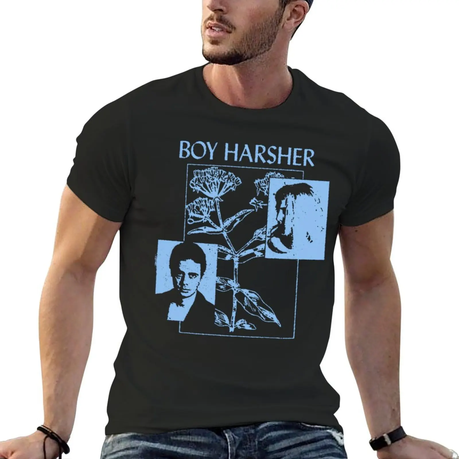 

Boy Harsher T-Shirt vintage anime shirt man clothes street wear cheap stuff mens clothes