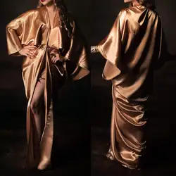 Elegant Bride Robe And Nightgown Long Sleeve Gowns Photo shoot Sleepwear Bathrobe Prom Bridesmaid Pajamas Custom Made