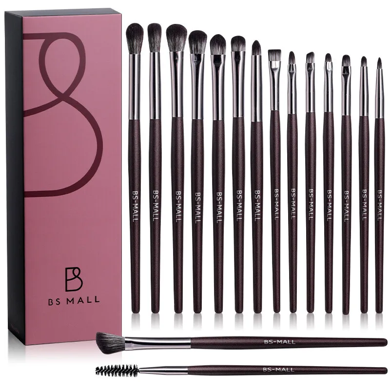 

High Quality 16-piece Pearlescent Professional Eyeshadow Brush Set Beauty Tools Makeup Artist Special Detail Brushes