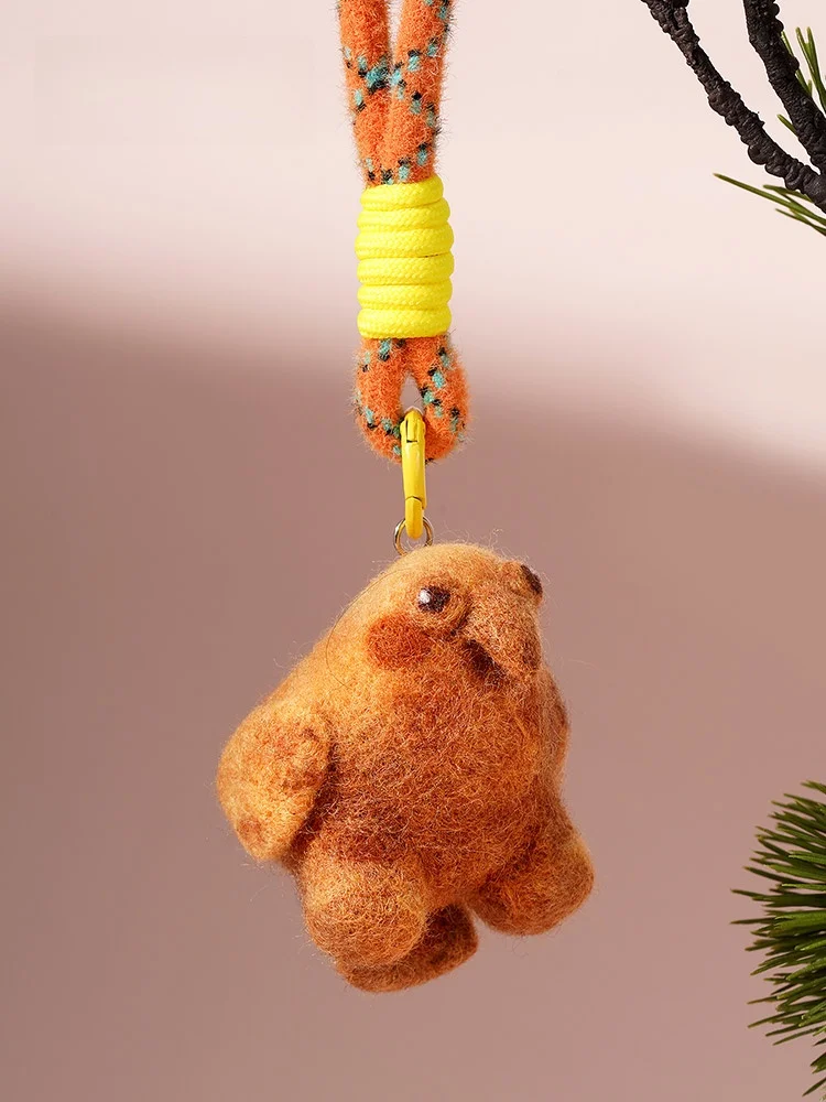 Creative Cute Handmade Plush Toy Museum Owl Eagle Stew Gift Brown Color Birthday Festival Supplies Box Packaged DIY Gift