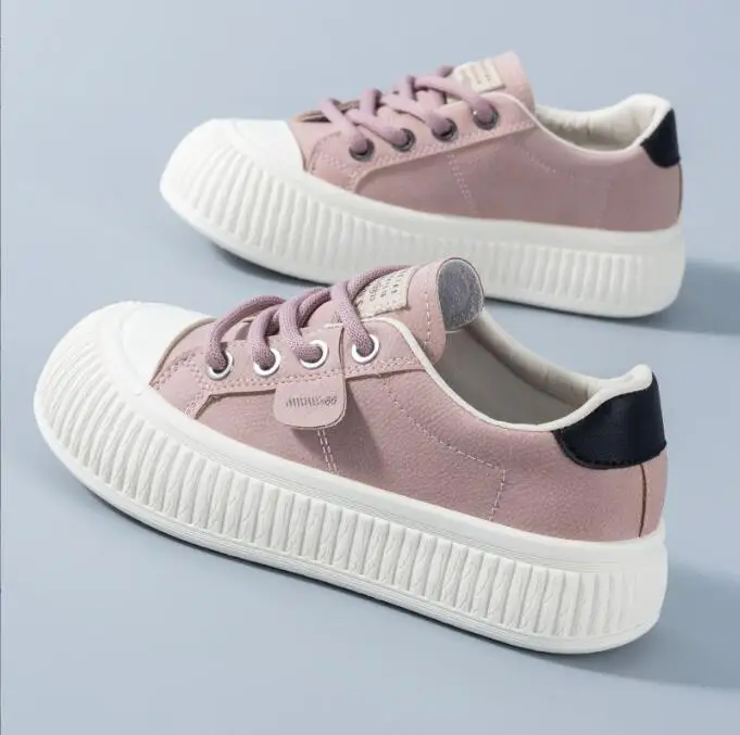 

Женские новые туфли на низкой платформе, повседневные дышащие легкие нескользящие кроссовки, удобная прогулочная обувь для женщин