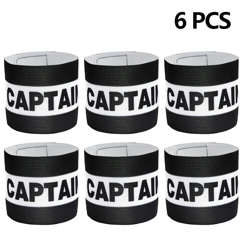 6Pcs 6Pcs Adjustable Captain Armband Elastic Sports Captain Arm Band for Football Soccer Team Training Match - Aliexpress Deal