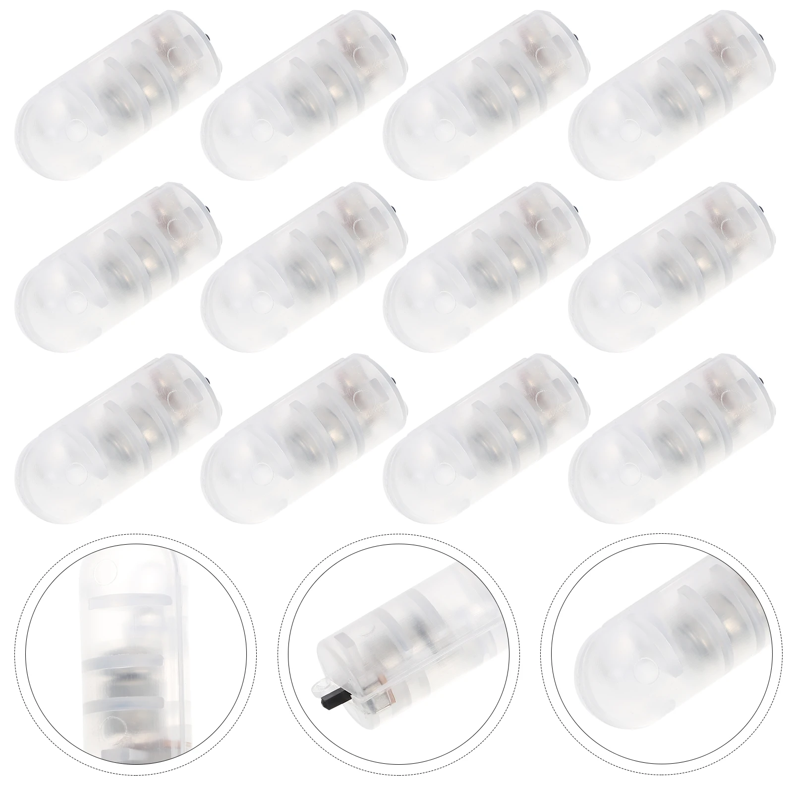 

50pcs LED Light Mini Round Flash Balls Festival Party Wedding Decor Lights for Plastic