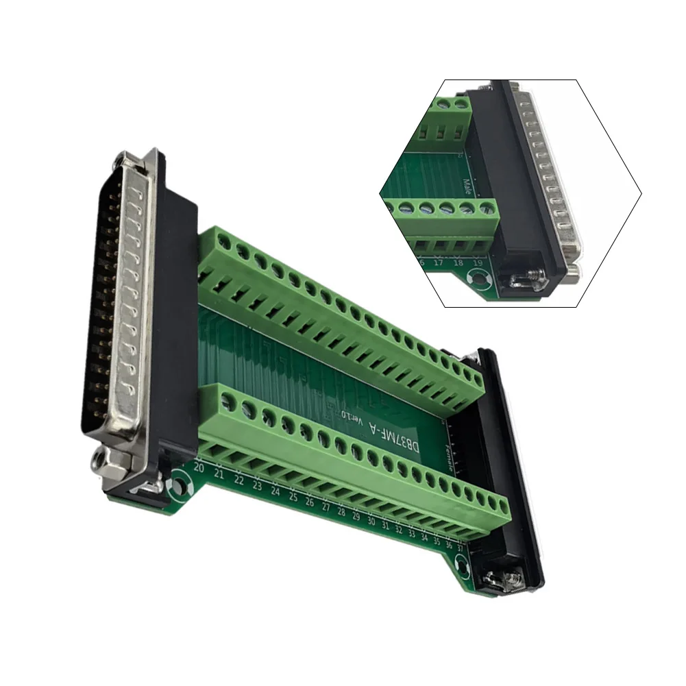 Field Application Terminal Block Terminal Block As Shown In The Picture DB37MF-A Adapter Board Mount Adapter Pin-to-pin Mapping