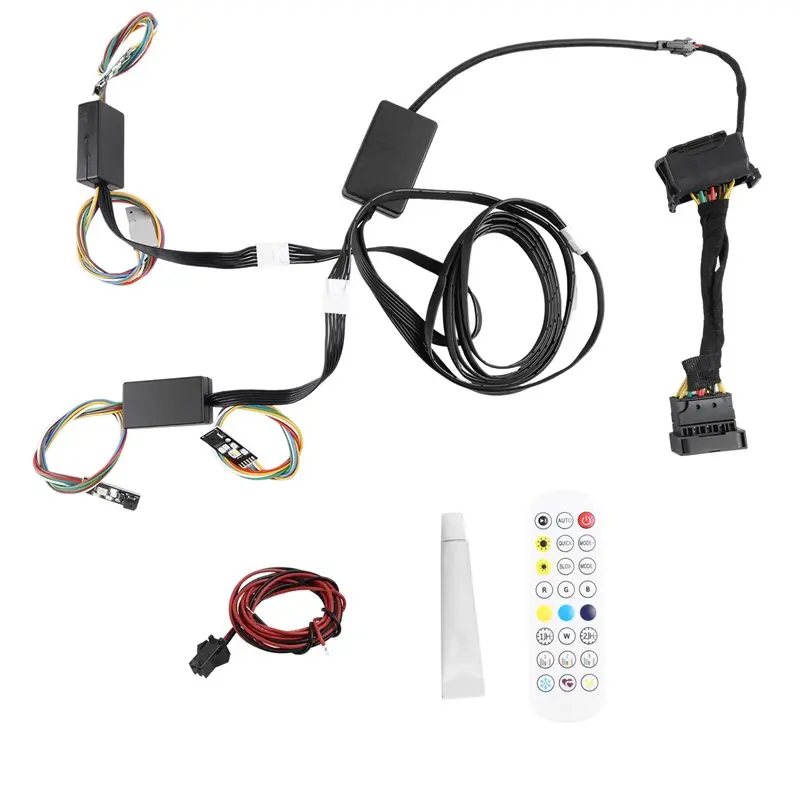 ABNM RGBW Multicolor LED Boards For BMW F32 F33 F36 4 Series F82 Pre LCI 2013-2016 DRL Module Daytime Running Light RGB