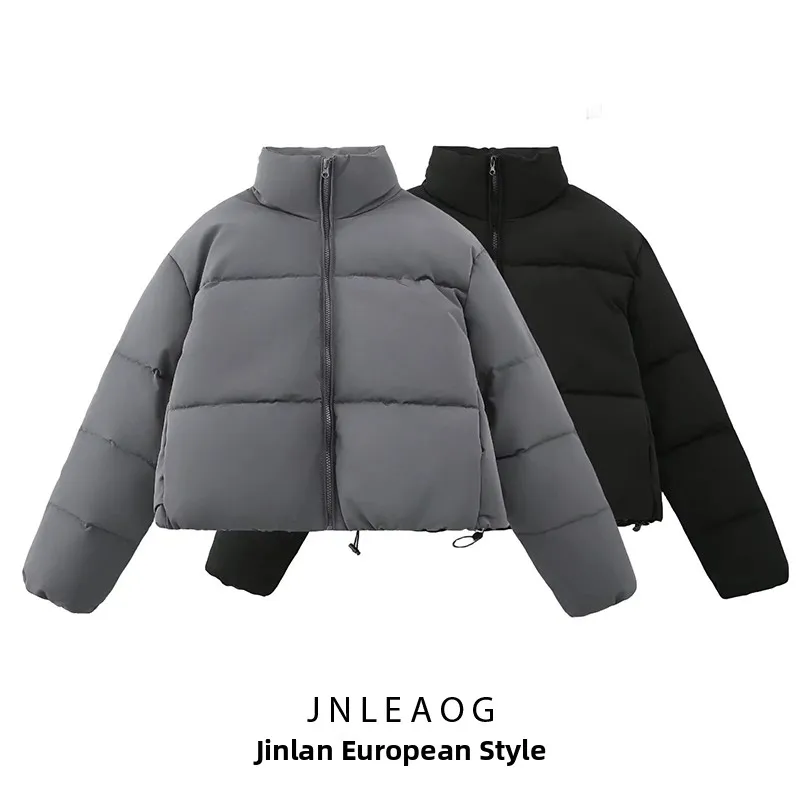 

Spring New Women's Washed Effect Cotton Jacket Street Style Versatile Casual Length Regular No Hood Brandless 2024