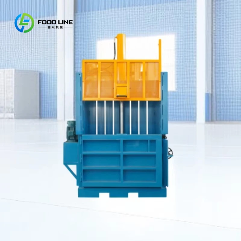 Customized Durable Electric Automatic Intelligent Operating System Fiber Hydraulic Baler Machine