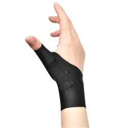 Wrist Thumb Support Brace Soft Elastic Thumb Compression Sleeve Protector Thumb Spica Splint Lightweight Wristband Gym Sports