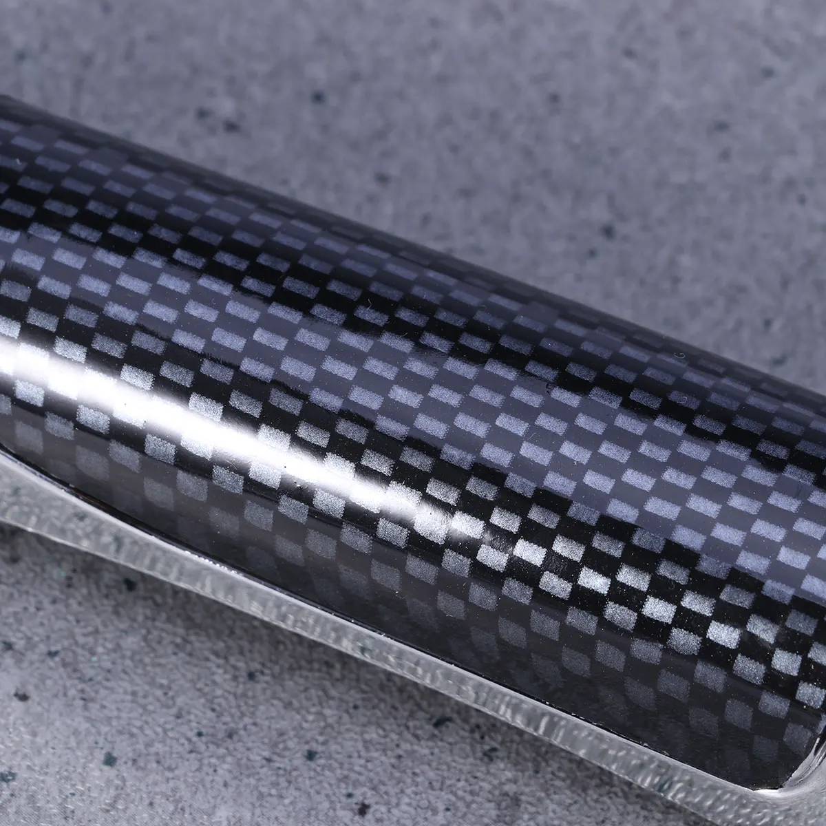 

Abs Car Cover Black Carbon Fiber Pattern Non-Slip Grip Dustproof Scratch Resistant Heat Resilient Grips Car