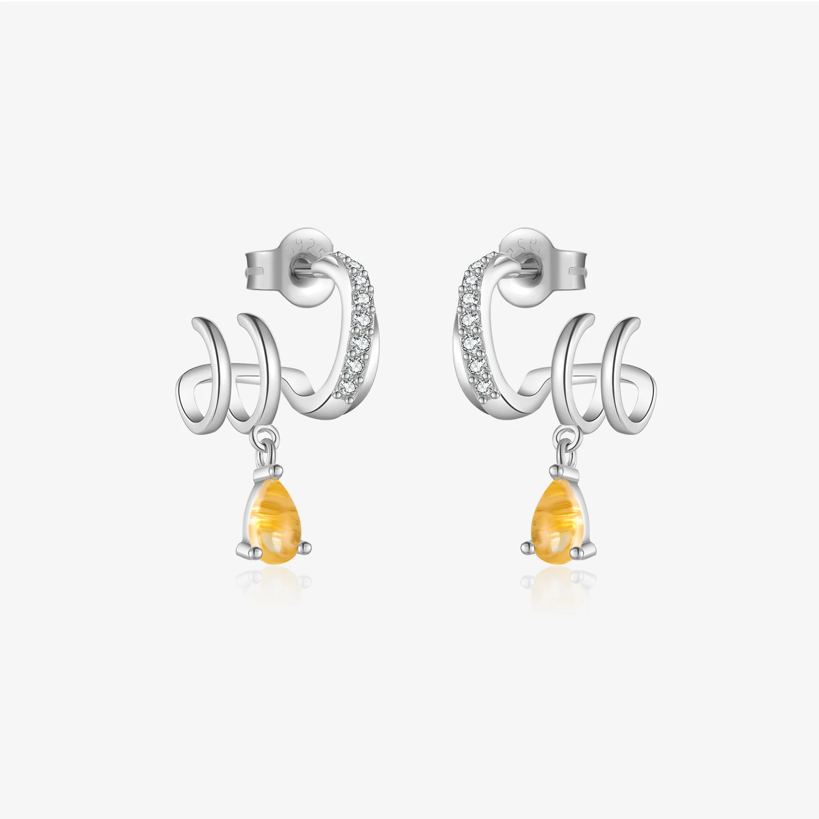 

Серьги-гвоздики VEWANT из стерлингового серебра 925 пробы с нерегулярными фианитами, модные ювелирные украшения класса люкс для свадьбы и вечеринок, подарок, коллекция 2025 года