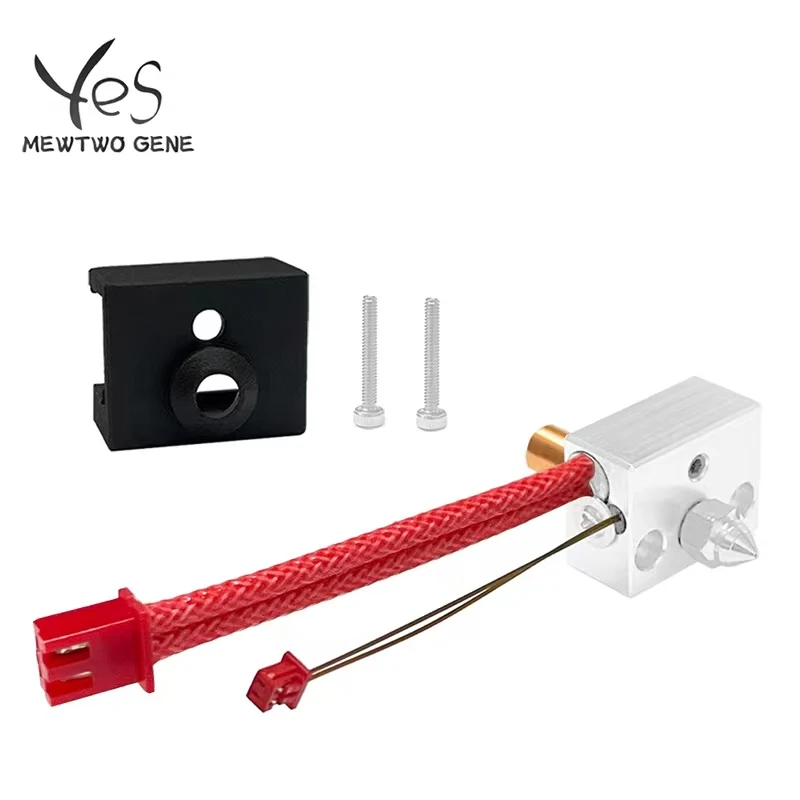 High Temperature 500℃ Ender-3 S1 Heater Block Throat Nozzle Ender3 S Thermistor Hotend Kit Equipped Sprite Extruder