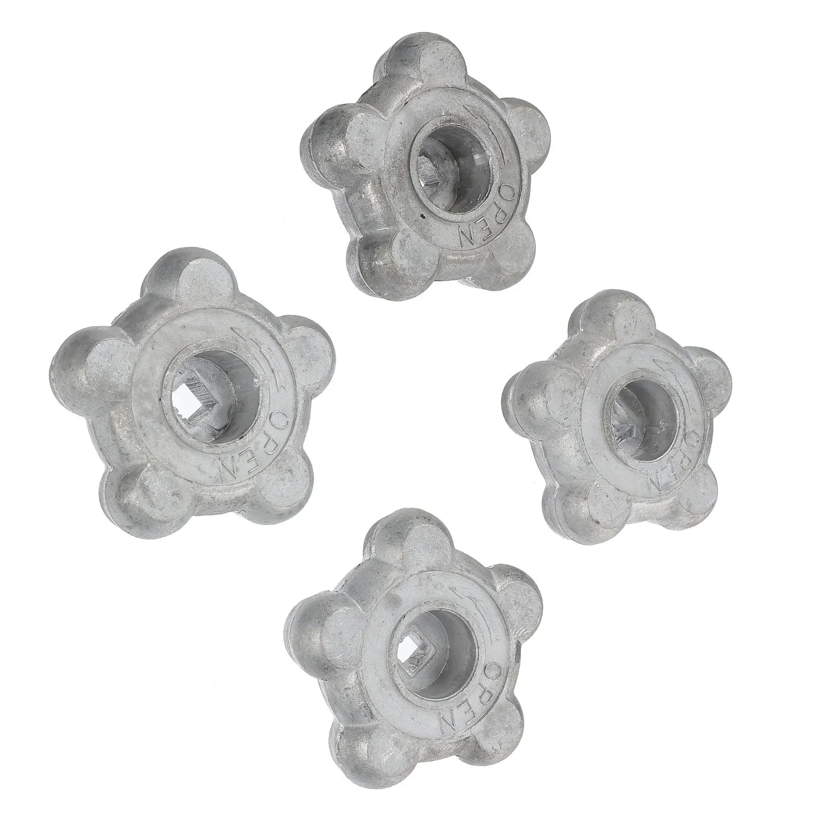 

4 шт., клапаны с ручным колесом, прочные, более толстые, угловые клапаны, запорный клапан, универсальный разъем