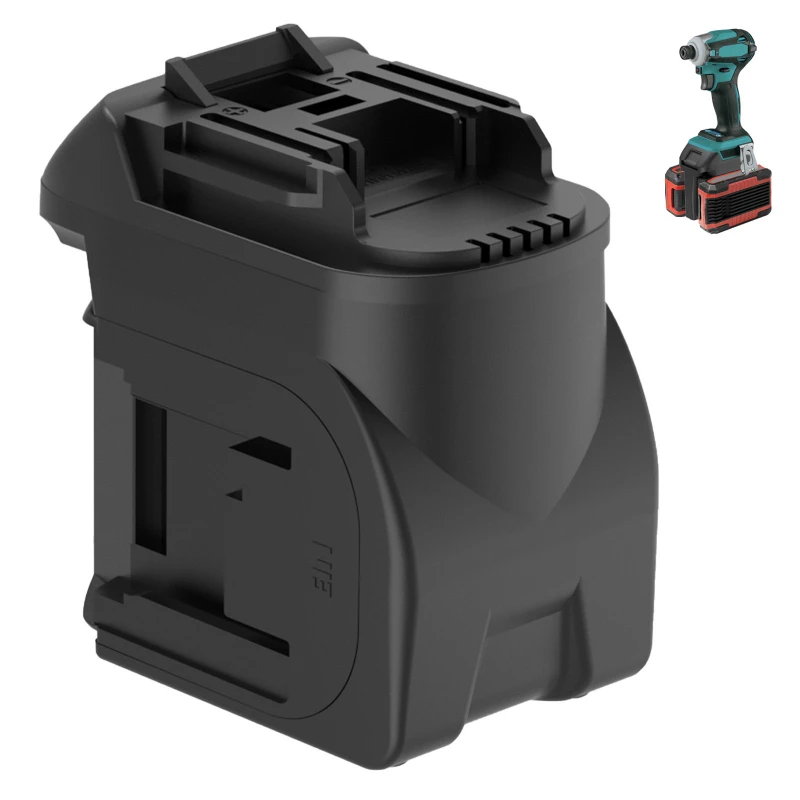 

For Ein-hell 2 Packs 18V Li-ion Batteries Converting To for Makita 18V Lithium Battery Power Tool EIN18MT 2 in 1 Battery Adapter