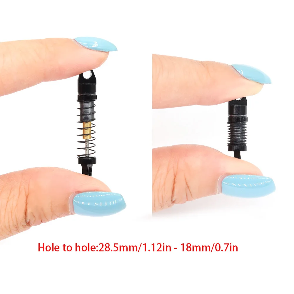 4pcs Metal Shock Absorber Damper for Axial SCX30 1/30 RC Crawler Car Upgrade Parts Accessories