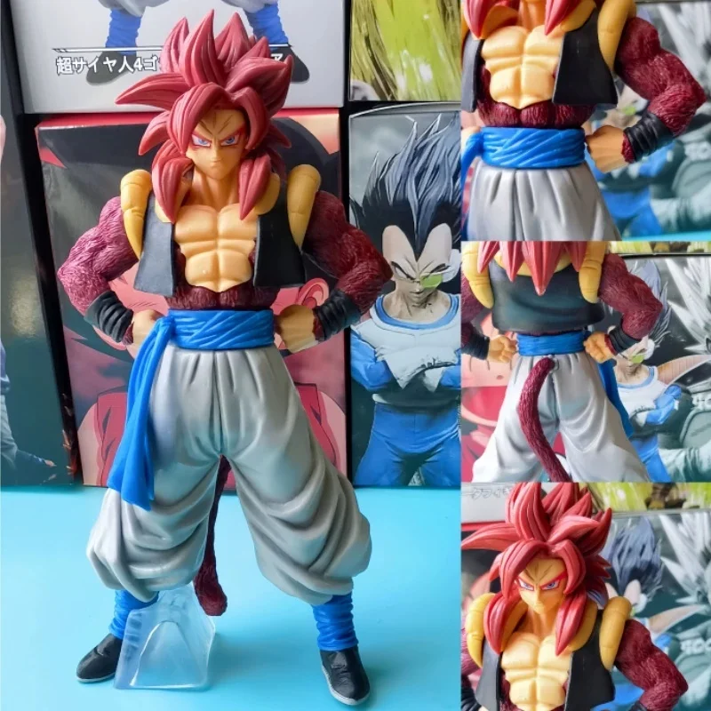 

Hot Bandai Genuine Dragon Ball Super Saiyan Banpresto Gt Blood Of Saiyans Gogeta Anime Figure Model Doll Collection Decor Gifts