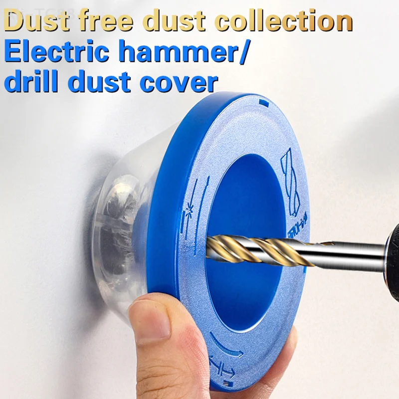 

1Pcs Household Electric Drill Dust Cover Ash Bowl Impact Hammer Dust Collector Power Tool Accessories Drilling Dustproof Device