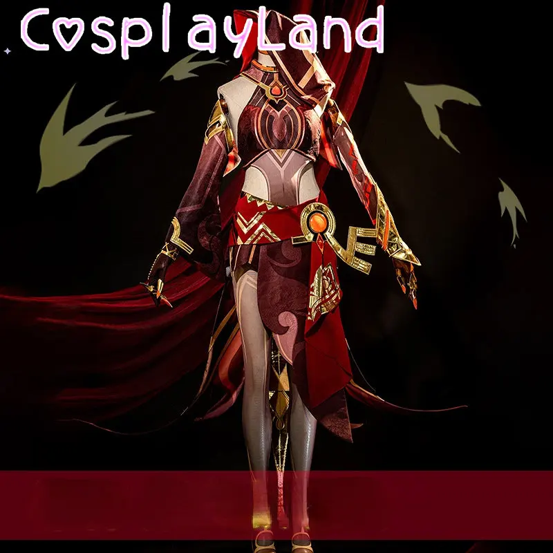 

Genshin Impact Cosplay Eremite Scorching Loremaster Cosplay Costume Women Sexy Jumpsuit Outfit Game Role Play Cosplay Suit