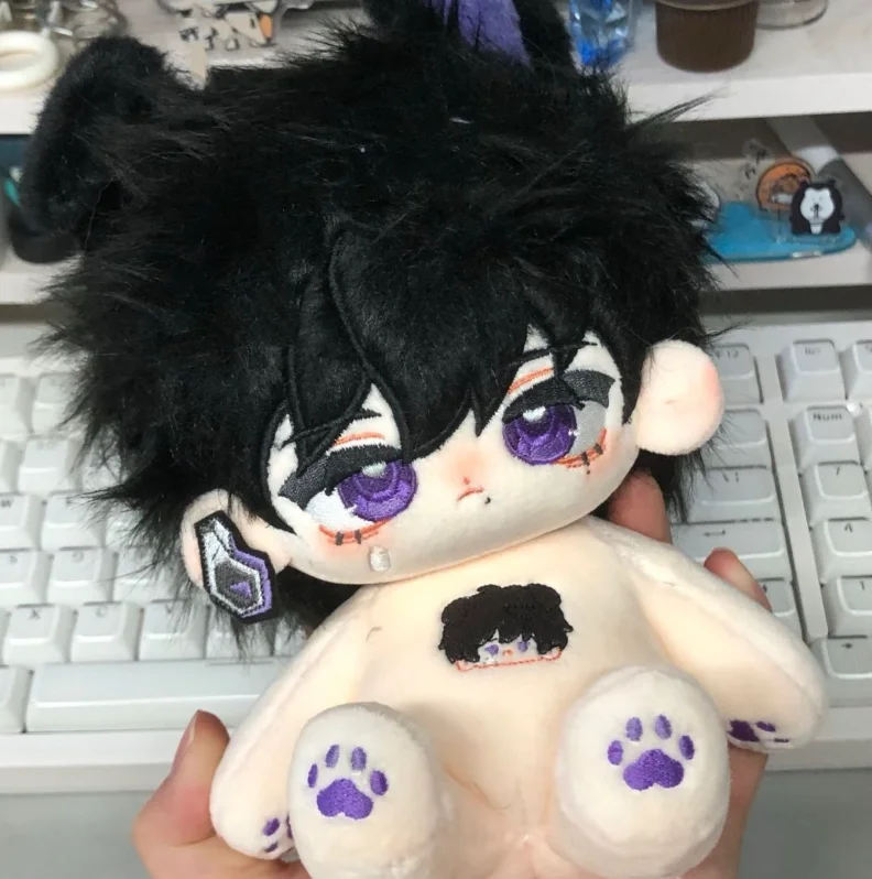 

Anime VALORANT IsoKawaii Cosplay Cartoon Figure Idol Body with Ears Change Suit DIY Soft Plushie Figures Fans Gift Birthday