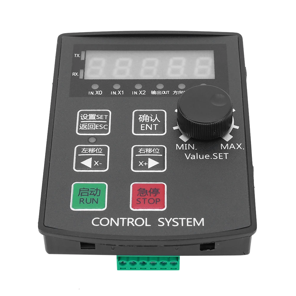 HF020 5 Digit Display Limit Communication Motion Control Board DC 12V-24V Stepper Servo Preset Motion Control Module Panel