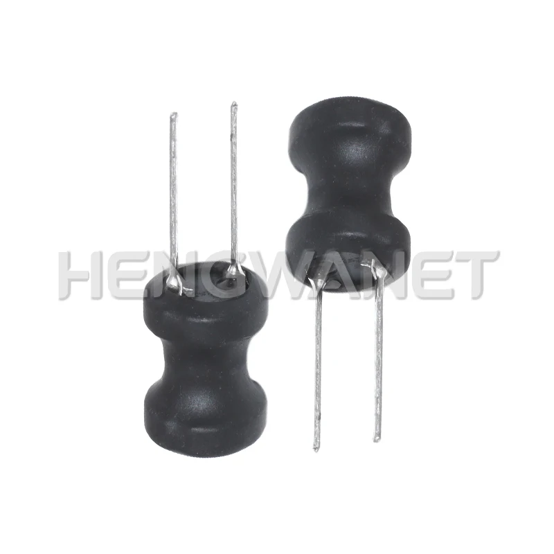 10PCS/Lot DIP Power Inductor Copper Coil 9*12mm 0912 1mH 2.2mH 3.3mH 4.7mH 10mH 68 100 220 330 470UH