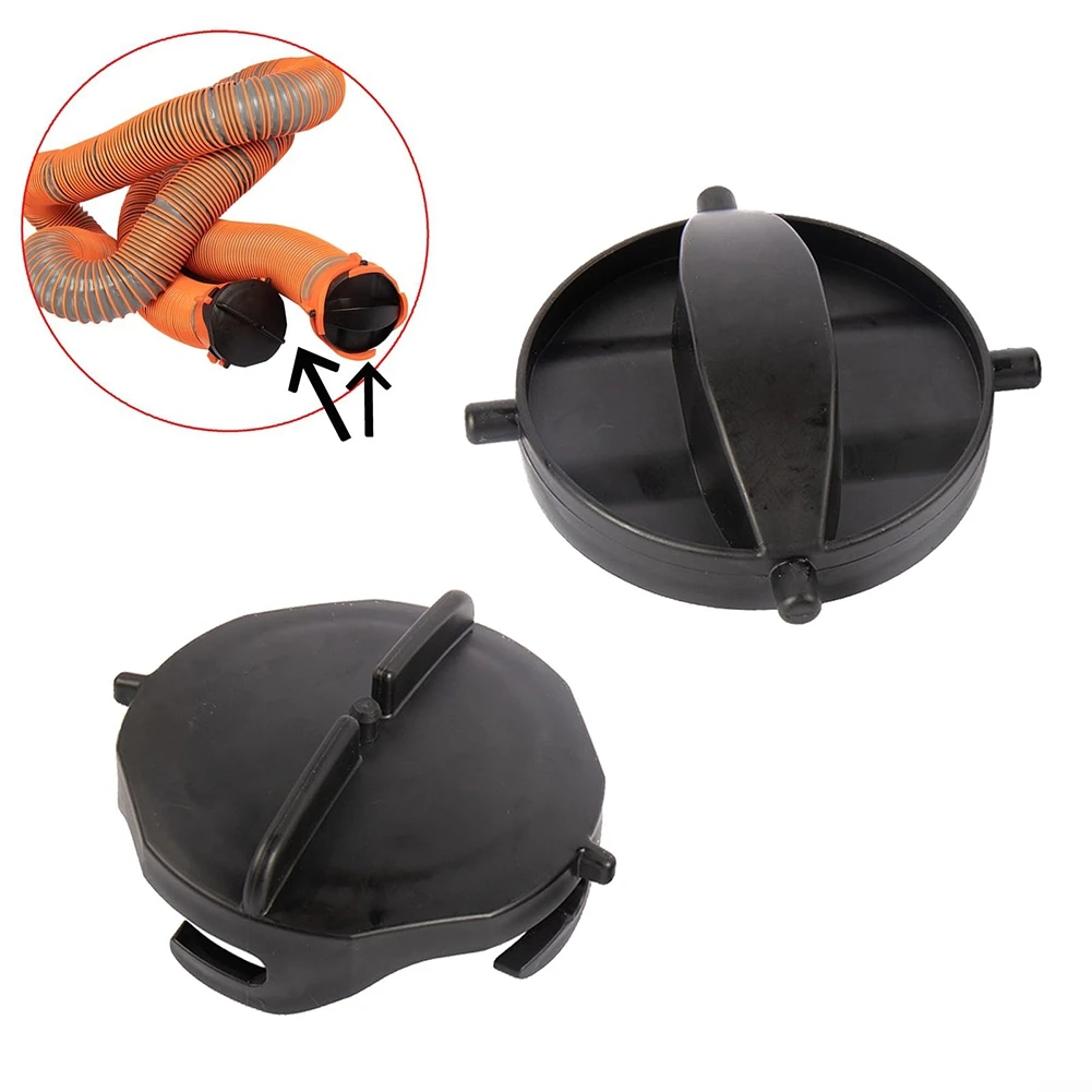 

Leakproof Plastic Fittings 2PCS Rv Sewer Hose Cap For Camper Trailer Motorhome Sanitation Systems Rv Accessories